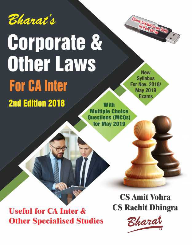 CORPORATE & OTHER LAWS (For Nov., 2018 & May 2019 exams)